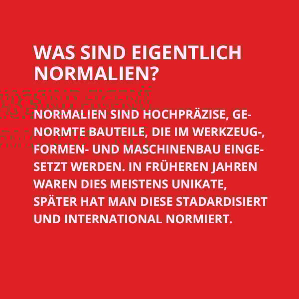 Normalien was sind eigentlich