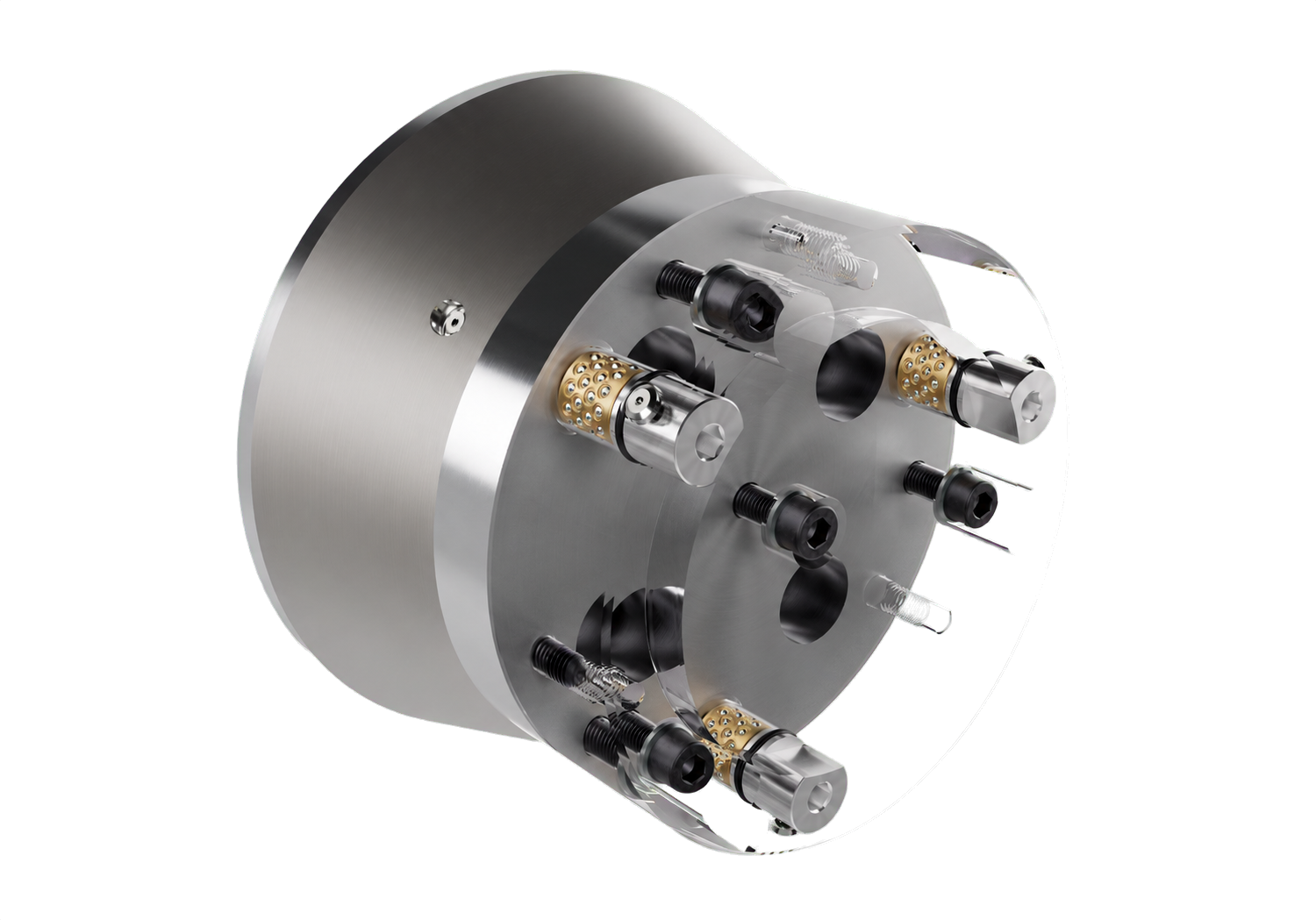 Agathon quick-change system with mini fine-centering units