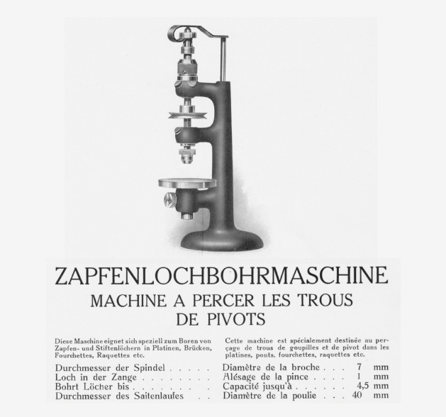 Zapfenlochbohrmaschine