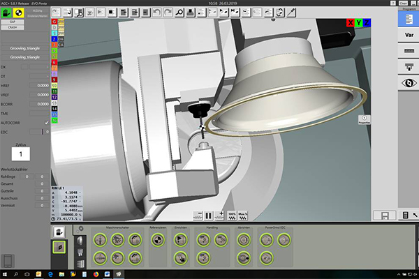 Advanced 3D simulation