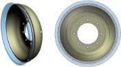 Adapter for the sanding pads of the Wendt machines