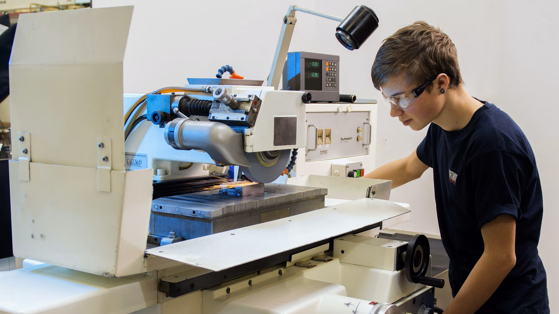 Polymechanic Surface Grinding Wide Shot